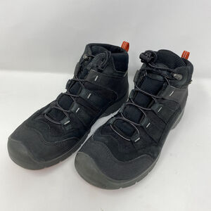 Keen Dry Waterproof Leather Zorb Black Boots Size 6
